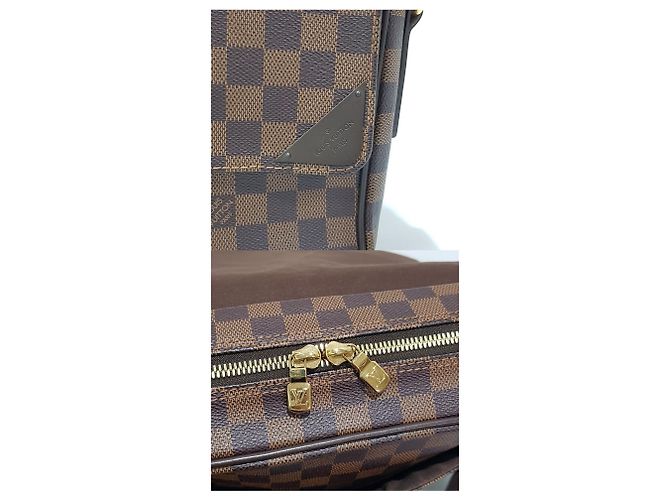 Louis Vuitton Borsa Messenger Shelton MM Damier Ebene - vista 6