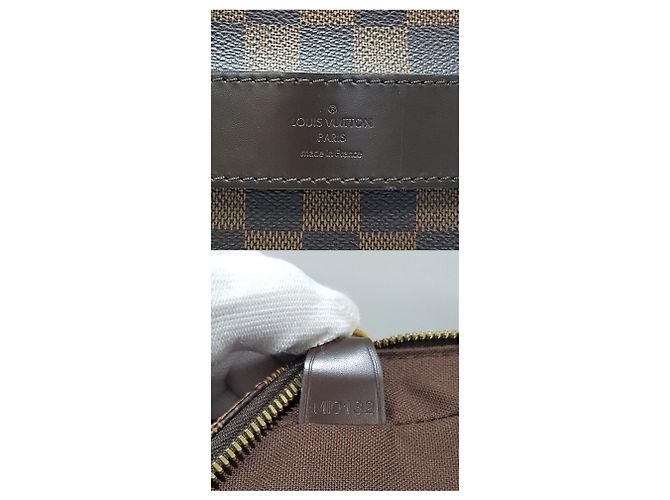 Louis Vuitton Borsa Messenger Shelton MM Damier Ebene - vista 9