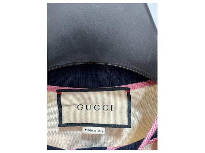 Gucci Bear Seidenstrickjacke XS Mehrfarben - Ansicht 2