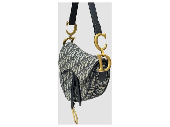 Dior Oblique Saddle Strap Bag Medium Mehrfarben - Ansicht 4