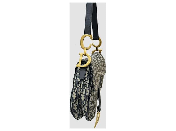 Dior Oblique Saddle Strap Bag Medium Mehrfarben - Ansicht 5