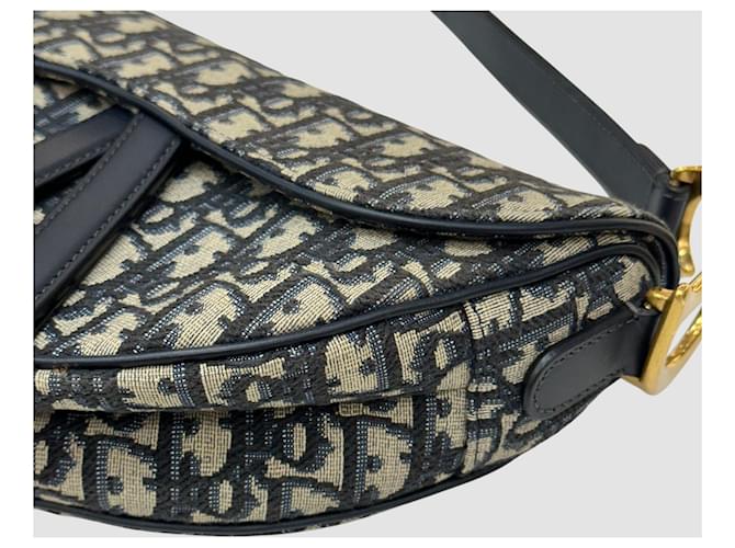 Dior Oblique Saddle Strap Bag Medium Mehrfarben - Ansicht 8
