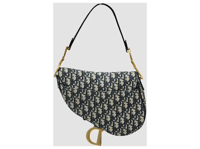 Dior Oblique Saddle Strap Bag Medium Mehrfarben - Ansicht 9