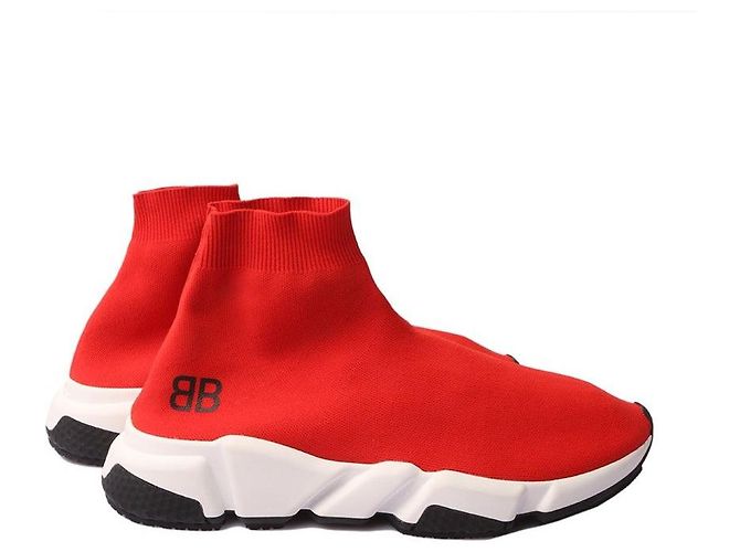 Balenciaga Sneakers Speed Trainer Rosso - vista 2