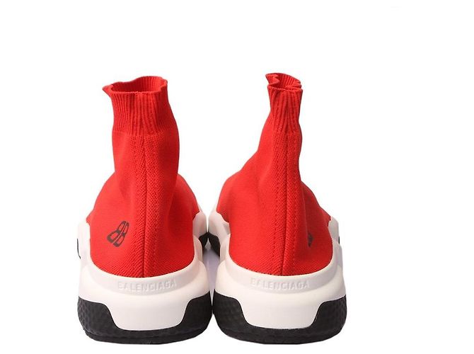 Balenciaga Sneakers Speed Trainer Rosso - vista 3