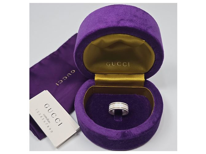 Gucci Icon Ring aus Gelbgold (Größe Schwarz - Ansicht 2