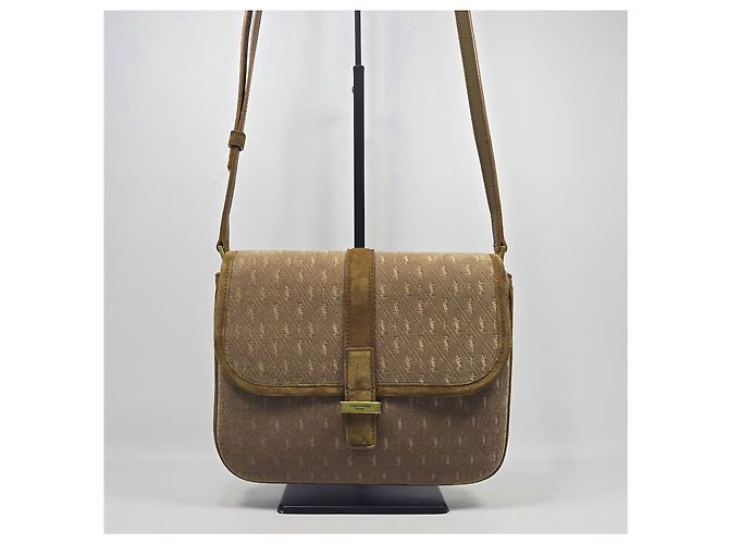 Saint Laurent Borsa Satchel Piccola Le Monogram in Velluto Multicolore - vista 2