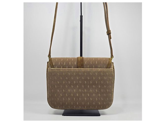 Saint Laurent Borsa Satchel Piccola Le Monogram in Velluto Multicolore - vista 3