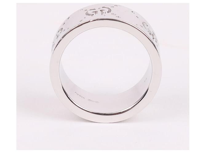 Gucci GG Pattern Ghost Ring Größe Silver Silber - Ansicht 3