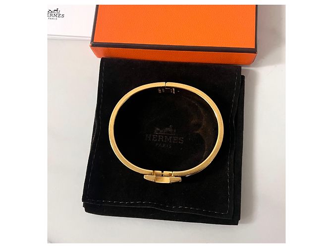 Hermès Pulsera Clickashu Oro Blanco PM - vista 7