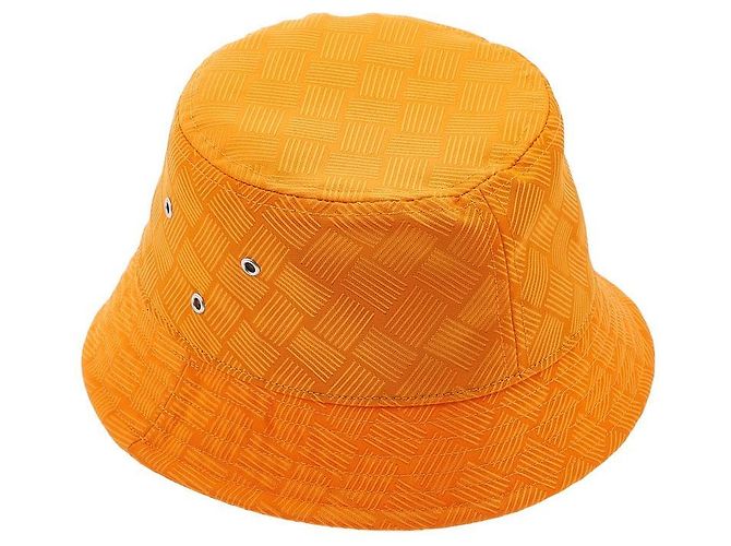 Bottega Veneta Cappello bucket in jacquard Intreccio da donna Arancione - vista 4