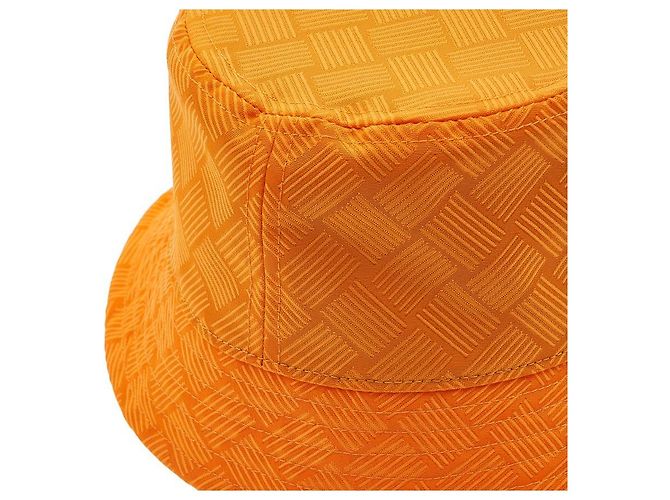 Bottega Veneta Cappello bucket in jacquard Intreccio da donna Arancione - vista 6