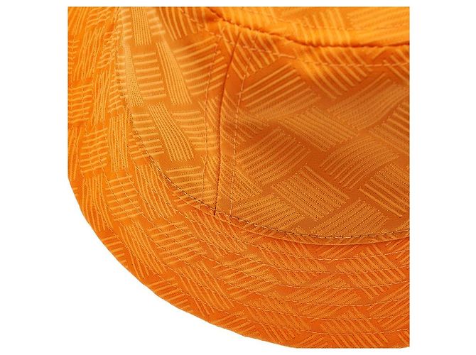 Bottega Veneta Cappello bucket in jacquard Intreccio da donna Arancione - vista 7
