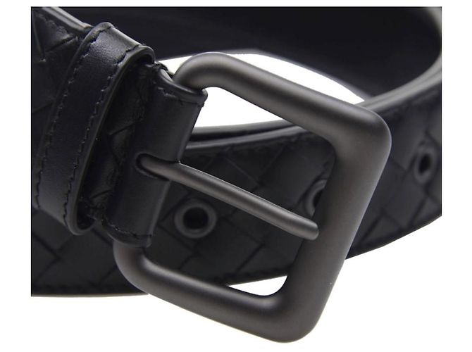 Cintura Bottega Veneta Intrecciato Classic Nero - vista 13