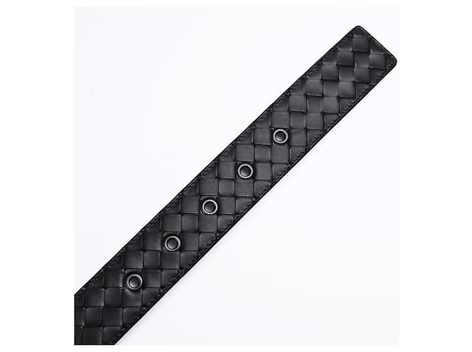 Cintura Bottega Veneta Intrecciato Classic Nero - vista 14