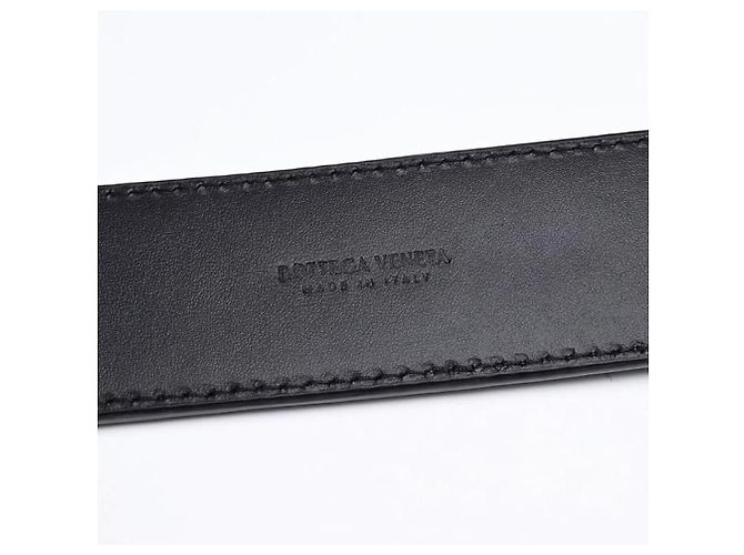 Cintura Bottega Veneta Intrecciato Classic Nero - vista 16