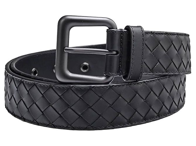 Cintura Bottega Veneta Intrecciato Classic Nero - vista 2
