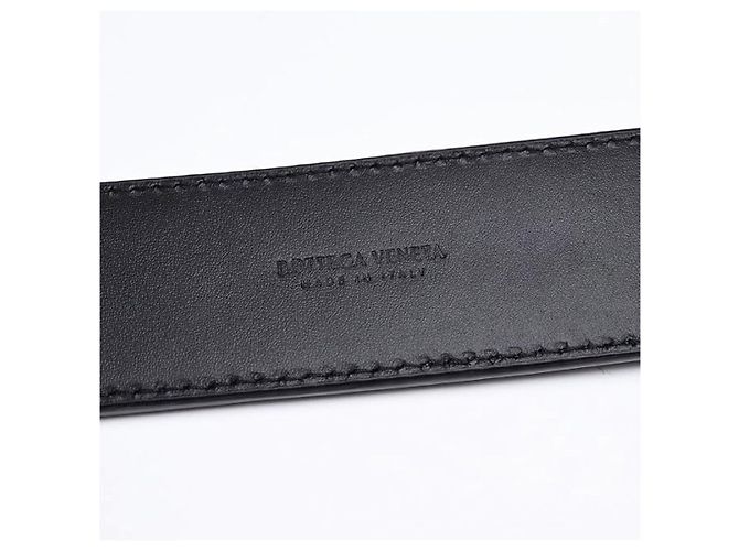 Cintura Bottega Veneta Intrecciato Classic Nero - vista 6