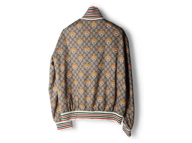 Gucci Jersey GG Bear Track Jacket EXO Kai Kollaboration Mehrfarben - Ansicht 2