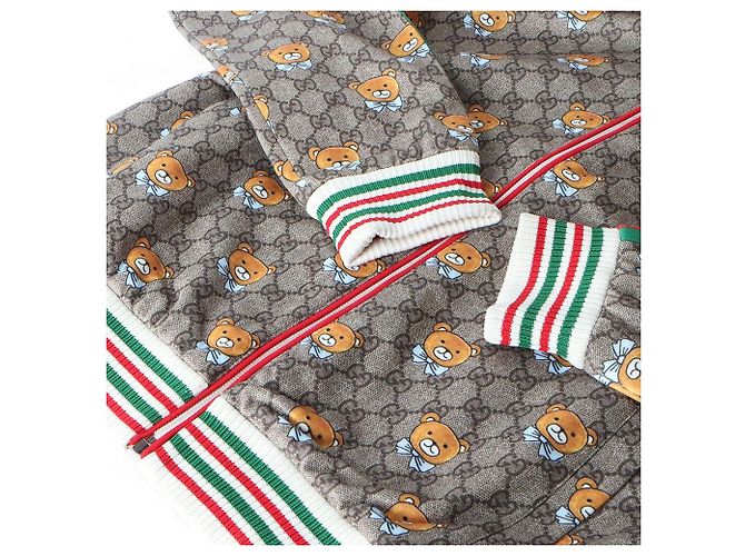 Gucci Jersey GG Bear Track Jacket EXO Kai Kollaboration Mehrfarben - Ansicht 3