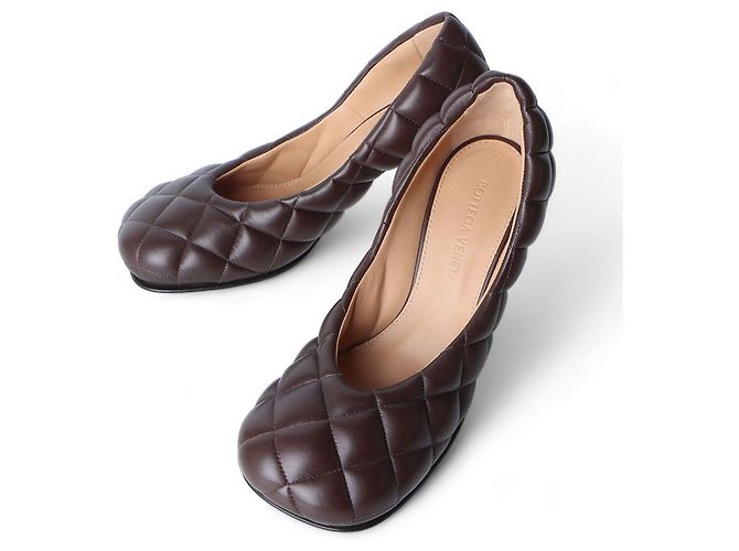 Bottega Veneta Pad BLOC Square-Toe Pumps Absatzgröße Mehrfarben - Ansicht 3