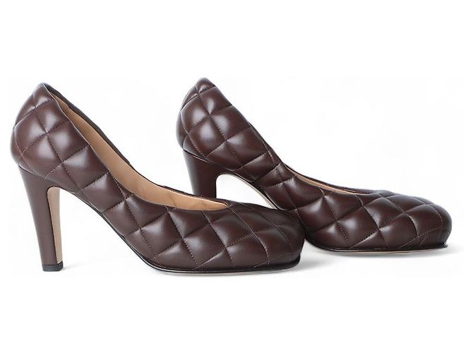 Bottega Veneta Pad BLOC Square-Toe Pumps Absatzgröße Mehrfarben - Ansicht 4