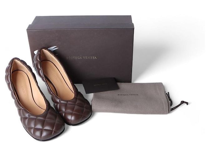Bottega Veneta Pad BLOC Square-Toe Pumps Absatzgröße Mehrfarben - Ansicht 8