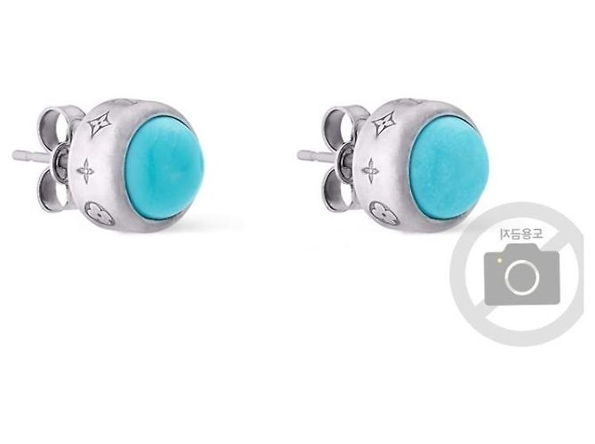 Louis Vuitton Turquoise Rodeo Ohrringe Blau - Ansicht 7