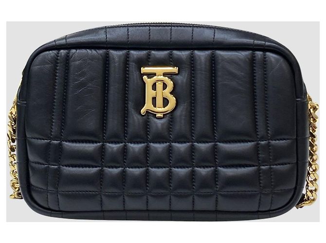 Burberry Piccola borsa a tracolla Lola in pelle trapuntata Nero - vista 2