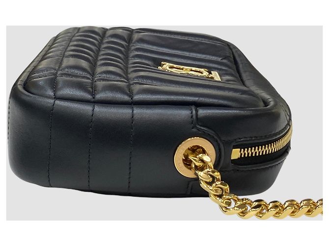 Burberry Piccola borsa a tracolla Lola in pelle trapuntata Nero - vista 5