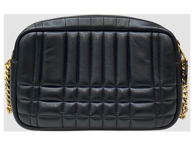 Burberry Piccola borsa a tracolla Lola in pelle trapuntata Nero - vista 9