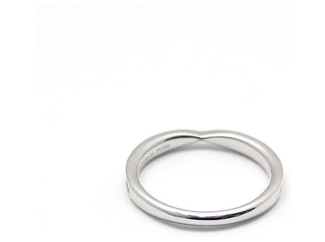 Tiffany & Co Anello Harmony in Platino e Diamante Argento - vista 4