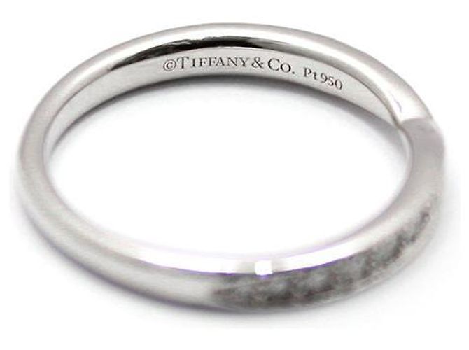 Tiffany & Co Anello Harmony in Platino e Diamante Argento - vista 5