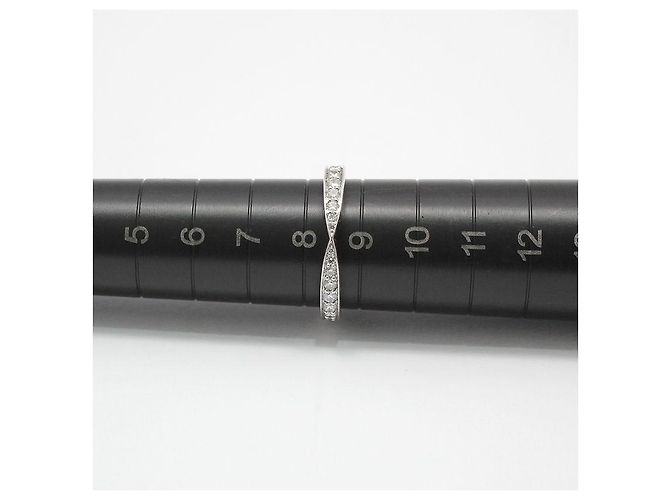 Tiffany & Co Anello Harmony in Platino e Diamante Argento - vista 6