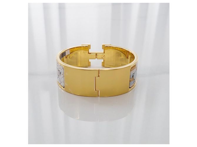 Hermès Click Clack Colorings and Day Attire Armband Orange - Ansicht 6