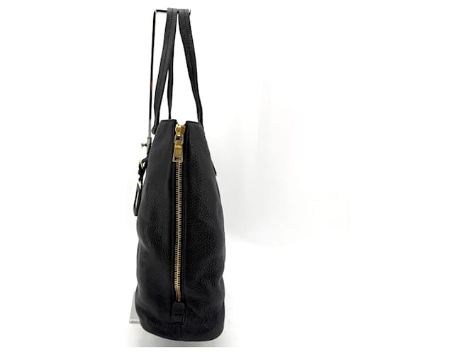 Prada Borsa a Spalla Vitel Cadore Nero - vista 4