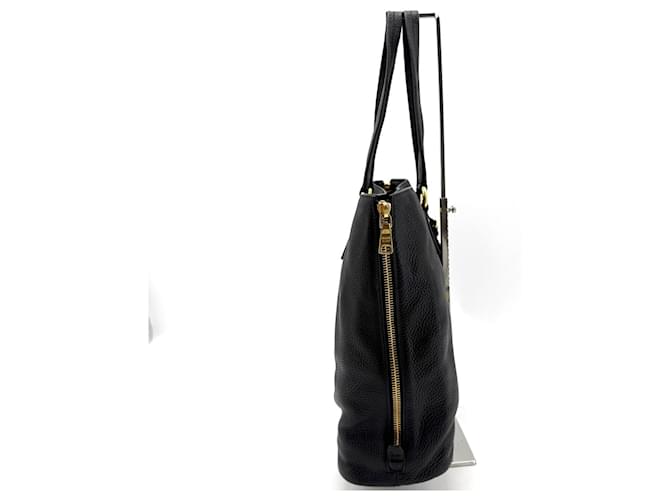 Prada Borsa a Spalla Vitel Cadore Nero - vista 5