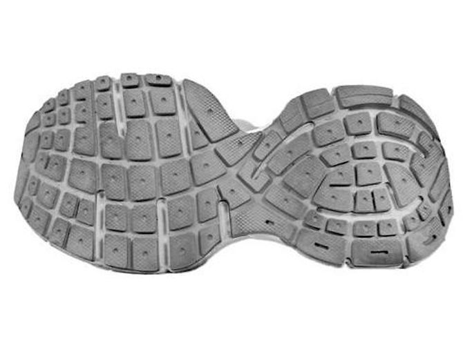 Balenciaga Sneaker One-Out in scamosciato da uomo Grigio chiaro Marrone - vista 11