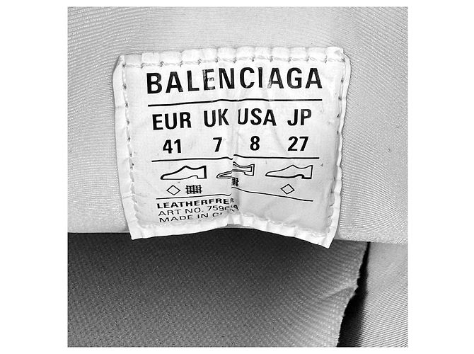 Balenciaga Sneaker One-Out in scamosciato da uomo Grigio chiaro Marrone - vista 14