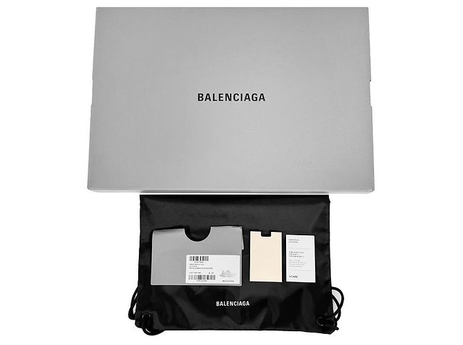 Balenciaga Sneaker One-Out in scamosciato da uomo Grigio chiaro Marrone - vista 16