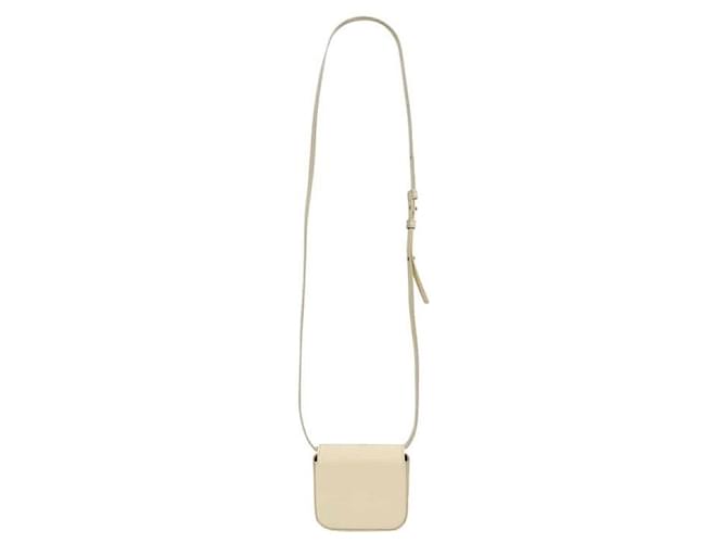 Céline Mini borsa a tracolla Claude Shiny Triomphe Gialla Giallo - vista 7