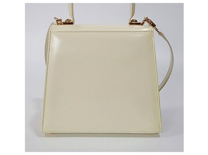 Salvatore Ferragamo Iconic Top Handle Kelly Tasche Silber - Ansicht 4