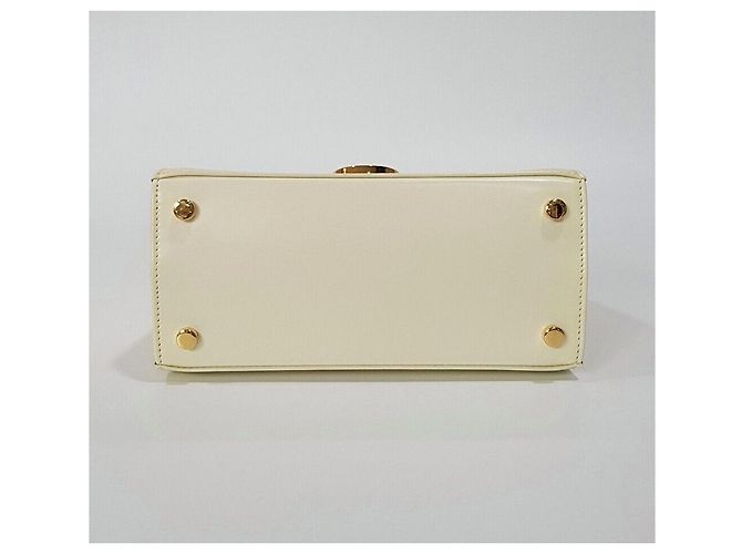Salvatore Ferragamo Iconic Top Handle Kelly Tasche Silber - Ansicht 6