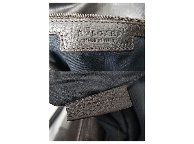 Bulgari Borsa a Spalla Leoni Tote Marrone - vista 10