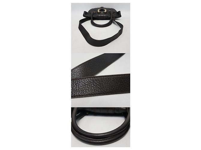 Bulgari Borsa a Spalla Leoni Tote Marrone - vista 6