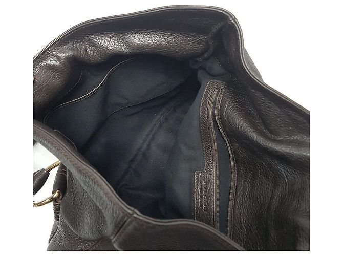 Bulgari Borsa a Spalla Leoni Tote Marrone - vista 9