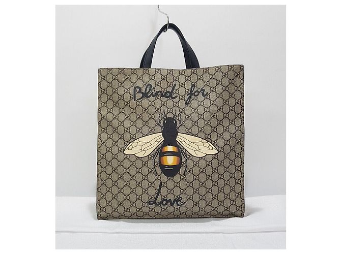 Gucci Borsa Tote a Spalla Supreme Supreme Bee - vista 2
