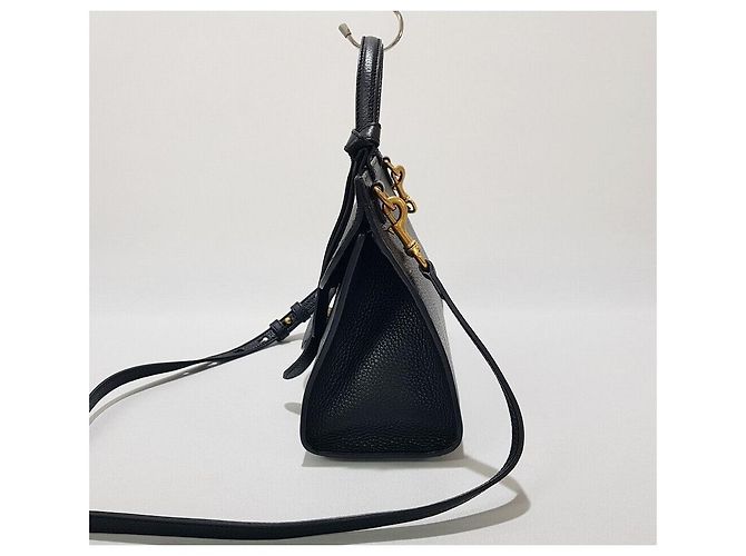 Borsa Tote con manico e tracolla Gucci GG Marmont Nero - vista 4
