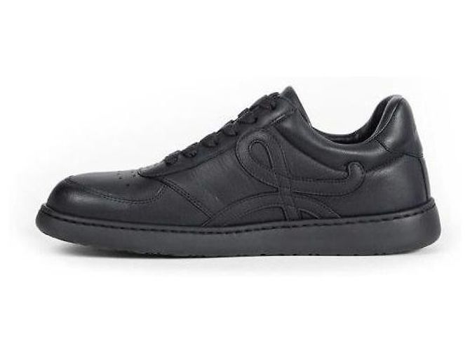 Loewe Zapatillas Jumbo en piel de becerro de grano suave Negro - vista 5