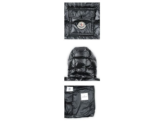 Moncler Chaqueta de plumón con capucha para mujer Negro - vista 4